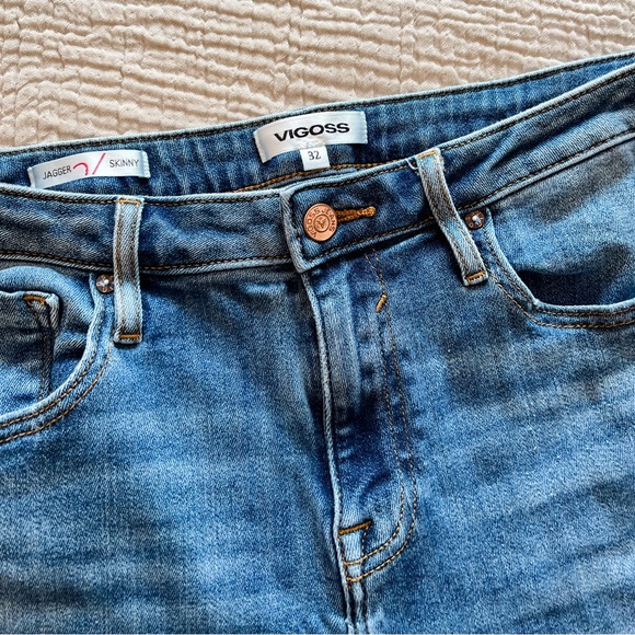 Vigoss Distressed Jagger Skinny Ankle Jeans | Size 32 - Picture 6 of 9